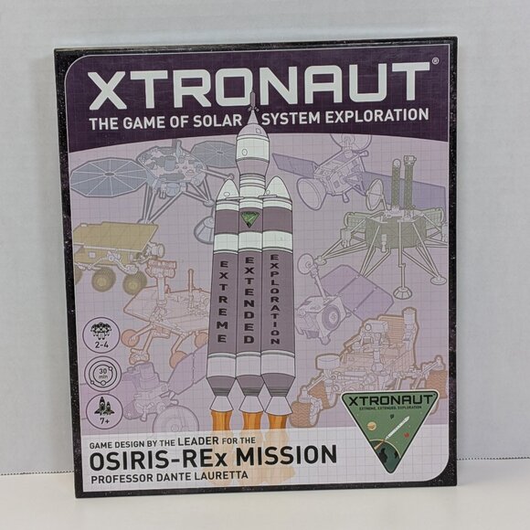 XTRONAUT The Game of Solar System Exploration Xtronaut Enterprises 2016 Complete - Picture 1 of 10